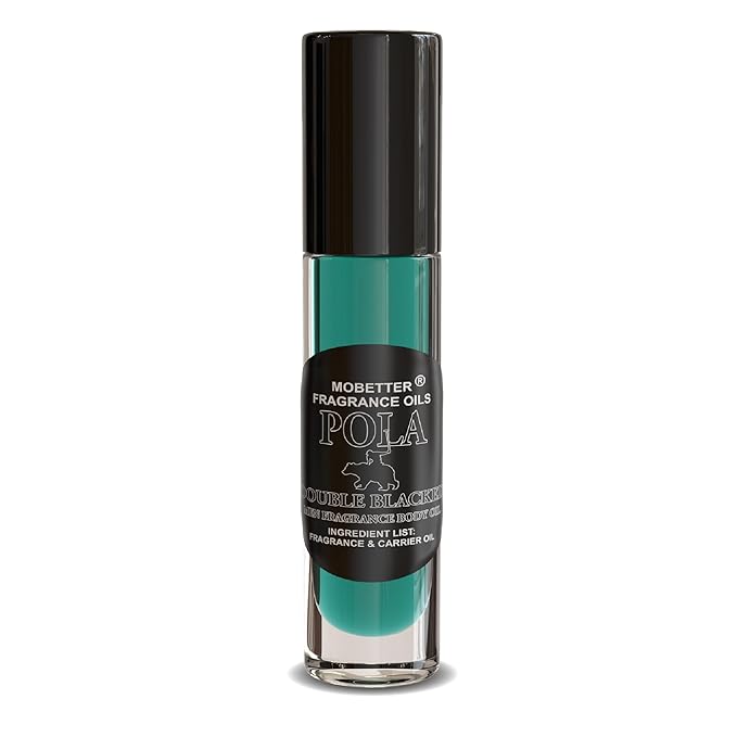 MOBETTER FRAGRANCE OILS Pola Double Blacked Cologne Body Oil for Men (10ml Roll On)