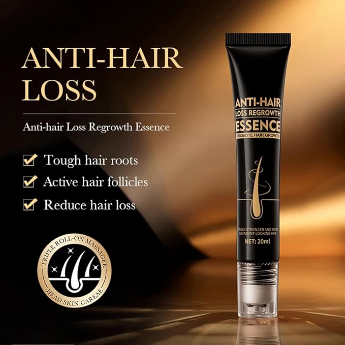 Hair Regrowth Serum.Roll on Hair Treatment For Anti Hair Loss,Supporting More Resilient Hair (1 Pcs)