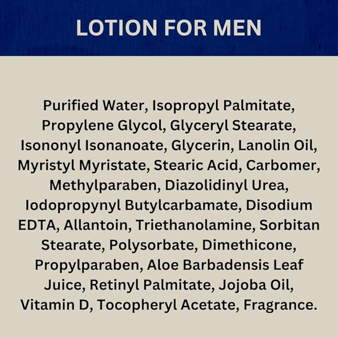 Payden's Cobalt Cedarwood & Citrus For Men Scented Luxury Body Lotion with Lanolin and Jojoba Oil, 12 Oz