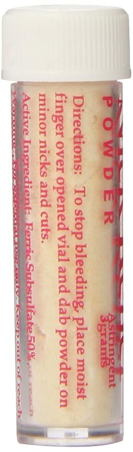 Infalab Nick Relief Styptic Powder, 3 Count