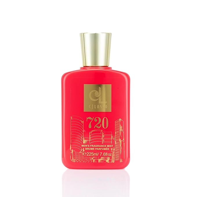 720 Fragrance Spray, (7.6 fl oz), Long-Lasting Floral & Amber Scent for Men & Women, Notes of Saffron, Jasmine & Ambergris, Day to Night Luxury Fragrance, Vegan & Cruelty-Free