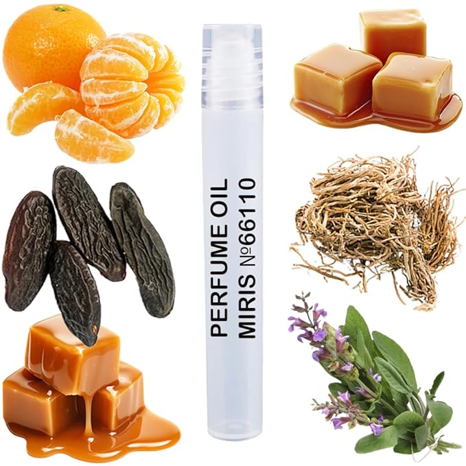 MIRIS No. 66110, Inspired by Scandal Pour Homme, Long-Lasting Perfume Oil for Men Roll-On, Rollerball 0.34 Fl Oz / 10 ml