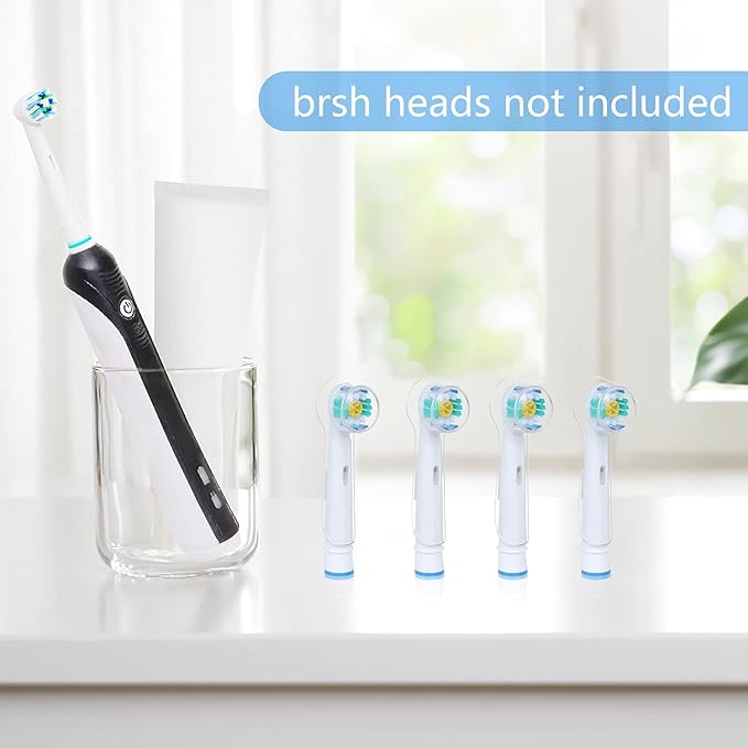 8 Pack Toothbrush Cover for Protecting Oral-B Replacement Brush Heads Electric Toothbrush, Portable Travel Brush Heads Caps, Convenience for Travel and Everyday Use