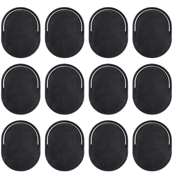 12 Pcs Palm Combs for Men, Portable Pocket Hand Comb Soft Shower Shampoo Comb for Scalp Massage Hair Styling Beard Grooming
