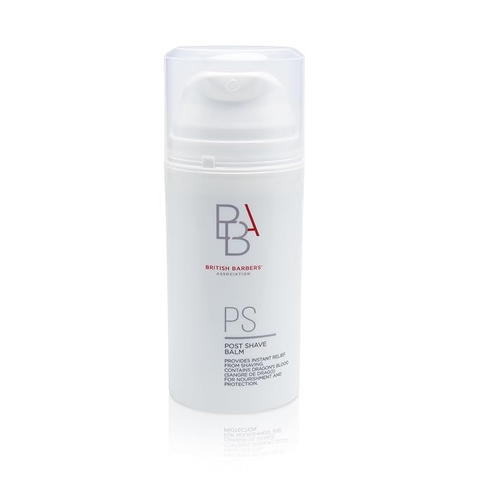 British Barbers Association BBA After Shave Balm, 3.38 fl. oz