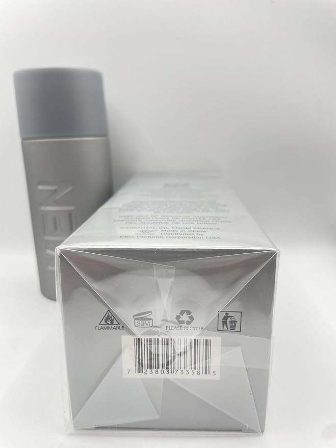 EBC-Collection, 777 MEN SILVER Perfume for Men, 3.4oz/100ml