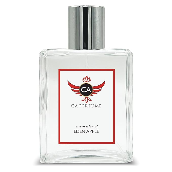 CA Perfume Impression of Eden Apple for Women and Men Eau De Parfum Floral Fruity Scent Long Lasting Unisex Fragrance Signature Scent for Day and Night Wear 3.4 Fl Oz 100ml