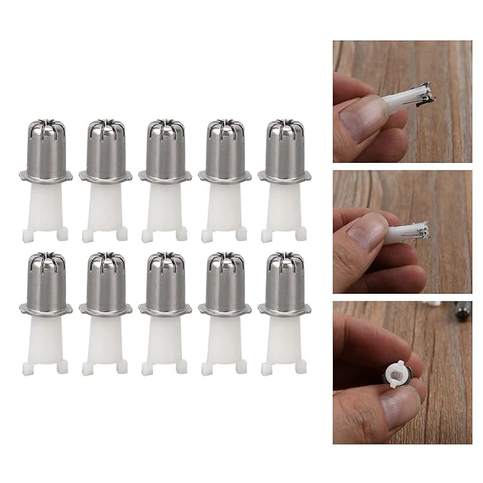 Nose Hair Trimmer Replacement Blades,Nose Hair Trimmer Blades,Nose Hair Trimmer Head, 10pcs Portable Universal Replacement Clipper Blade Heads for Fitting and Easy Cleaning, Daily Storage and Travel