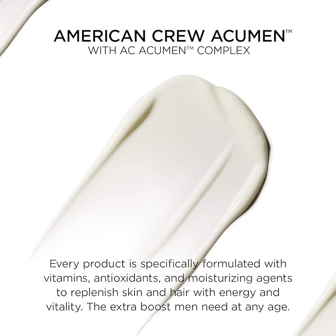 American Crew Shave Cream for Men, Soothing Cream Formulated with Bisabolol for Smooth, Fresh Skin, 3.3 Fl Oz