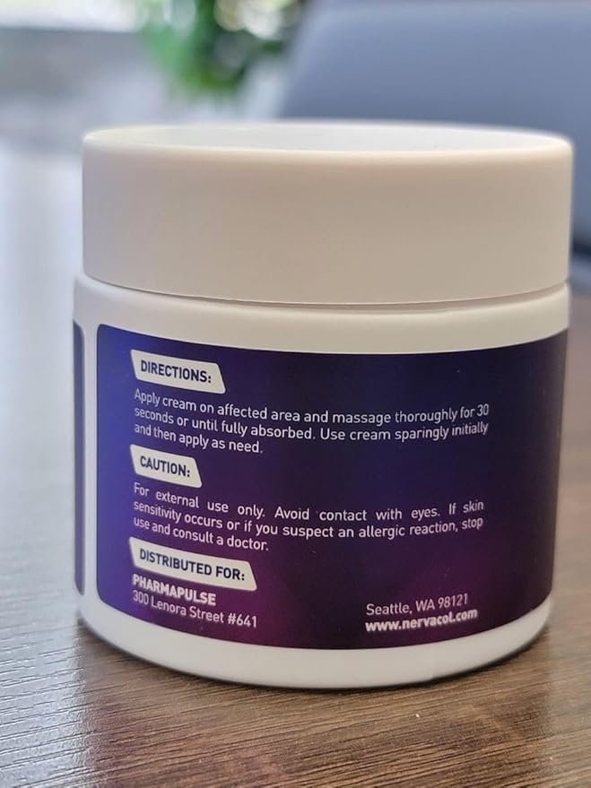 Pharmapulse Neuropathy Cream – Maximum Strength for Feet, Hands, Legs, Toes, Lower Back - Alpha Lipoic Acid, Arnica, Vitamin B6, Aloe Vera, MSM - Effective Soothing