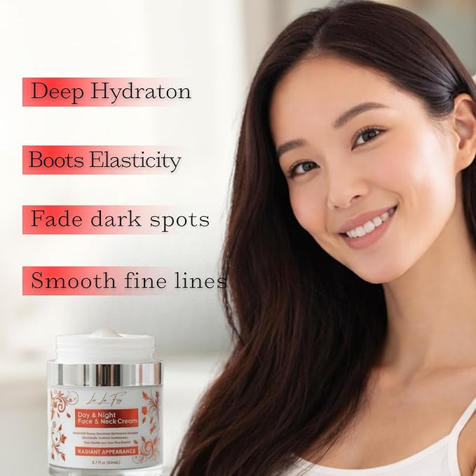 Retinol Collagen Face Cream – Anti-Aging Day & Night Moisturizer with Hyaluronic Acid & Ceramides for Face, Neck & Décolleté 1.7 fl oz