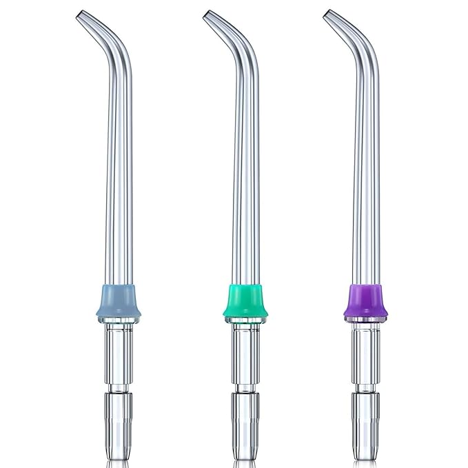 Replacement Heads for Waterpik,Water Flossers Other Brand Oral Replacement Tips for Water Pik Water Flosser(3 Classic Jet Tips)