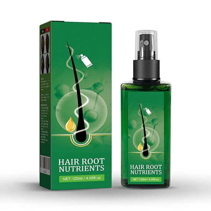 120ml Hair Growth Serum for Men - Hair Loss Treatment & Thinning Hair Solution with Ginseng & Ginger Extract - Hair Root Nutrient Essence for Stronger Hair & Scalp Care
