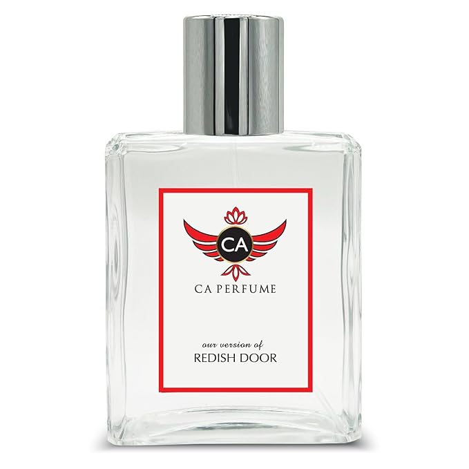 CA Perfume Impression of Redish Door For Women Amber Floral Fragrance Long Lasting Womens Perfume Eau De Parfum 3.4 Fl Oz 100ml