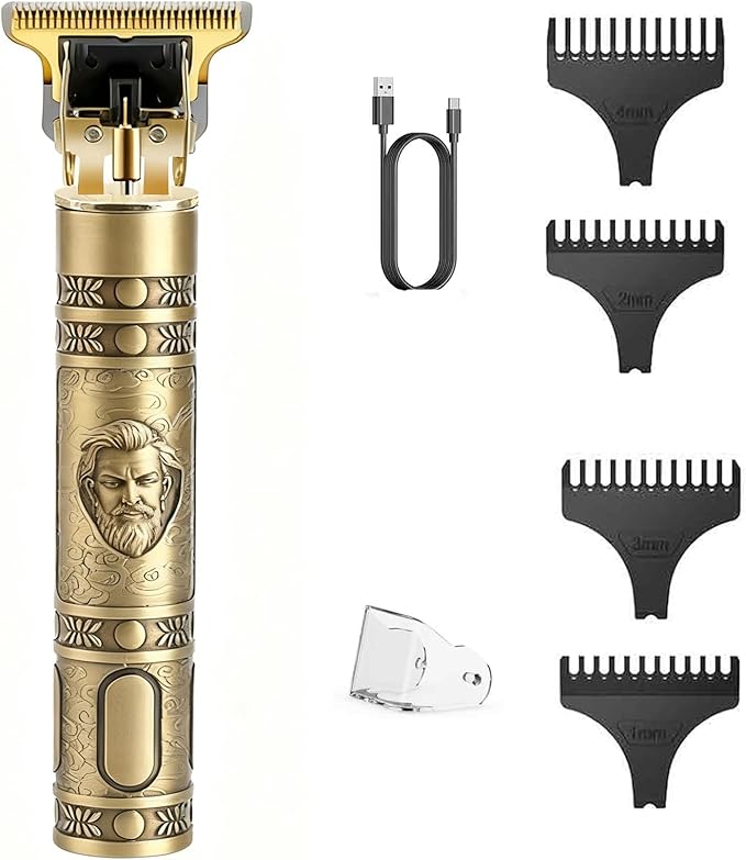 Beard Trimmer for Men Cordless Hair Clippers with LCD Display Professional Gooming Set Haircut Trimmers Rechargeable Shaver Gift for Kid Boyfriend Boy Family