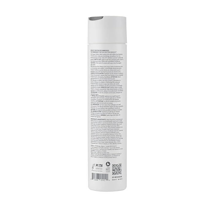 BosleyMD MendXtend Strengthening Shampoo, Conditioner, and Kit to Promote Growth & Prevent Breakage with Saw Palmetto, Hyaluronic Acid and Pomegranate Extract