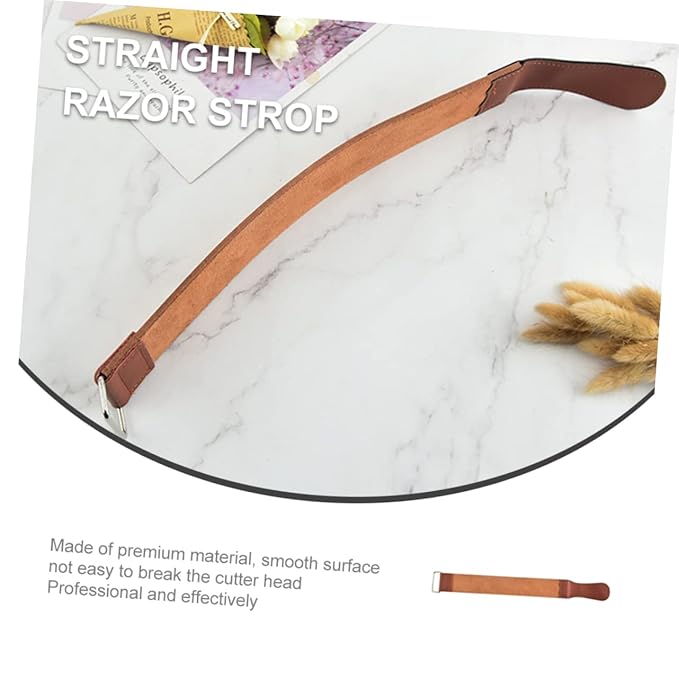 Convenient Straight Razor Strop Sharpening Tool Double-sided Sharpening Belt for Knife Razor Blade Sharpener