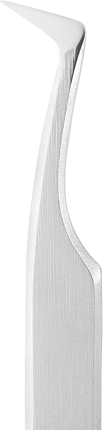 Professional eyelash tweezers EXPERT 41 TYPE 6 (curved tweezers for volume extension,75′) TE-41/6