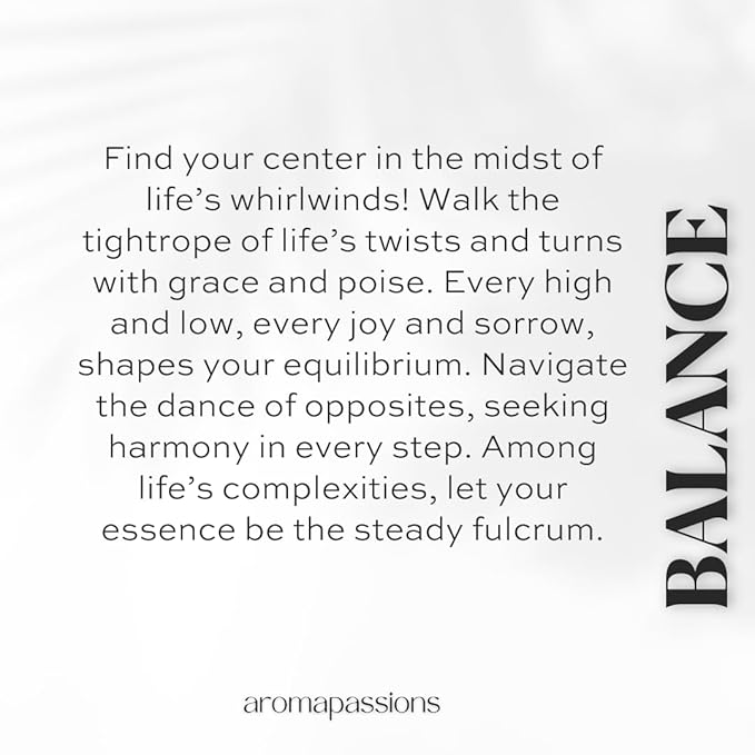 aromapassions BALANCE | Inspired by Amouage INTERLUDE MAN | Pheromone Perfume for Men | Extrait De Parfum | Long Lasting Dupe Clone Essential Oils Fragrance | Perfume De Hombre | (30 ml / 1 Fl Oz)