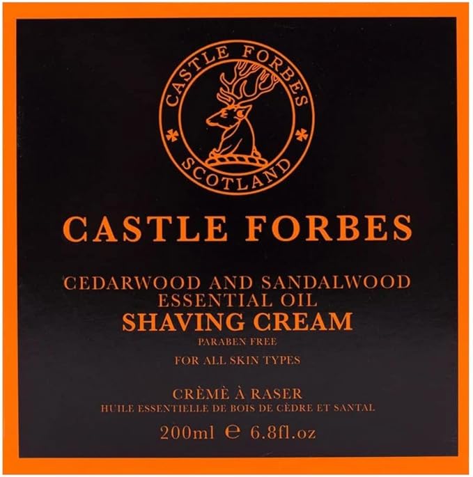 Castle Forbes Cedar/Sandalwood Shaving Cream 6.8 fl.oz.