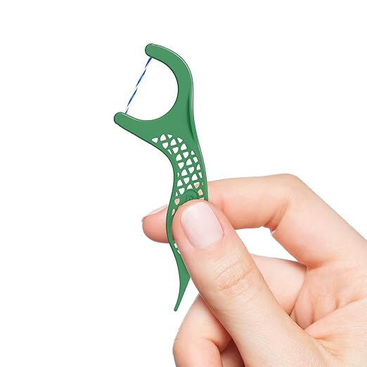 GUM Professional Clean Floss Picks - Extra Strong Shred-Resistant Floss, Easy Grip Handle - Dental Flossers for Adults - Fresh Mint Flavor, 90 Count (Pack of 3) 270 Total