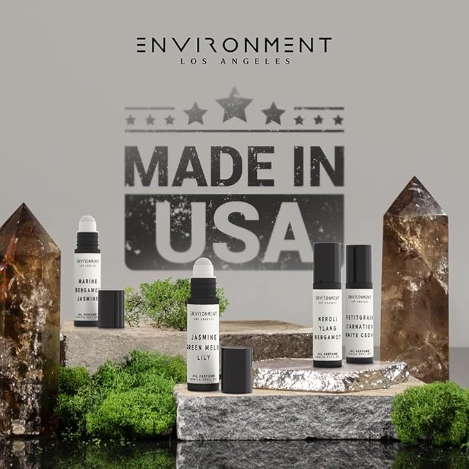 Environment Inspired by 5-Star Resort EDT 10ml Roll-on Perfume (Blonde Woods | Rose | Black Fig) Body Oil Fragrance, Roll On Oil, Body Fragrance for Women & Men, Luxury Scents, Vegan & Cruelty-Free