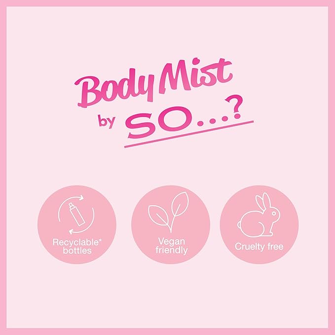 Vanilla Body Mist by So…? for Women - 3.5 oz Body Mist - Pack of 3