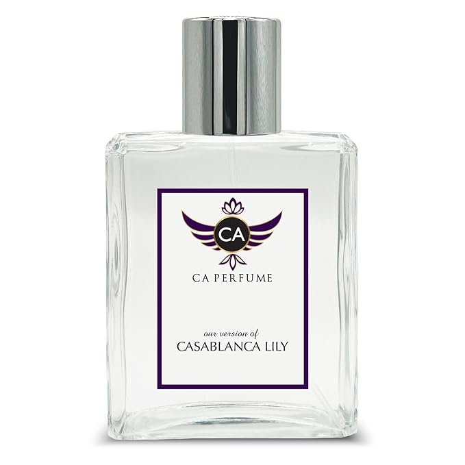 CA Perfume Impression of Casablanca Lily For Unisex Oriental Floral Fragrance Long Lasting Perfume Eau De Parfum 3.4 Fl Oz 100ml