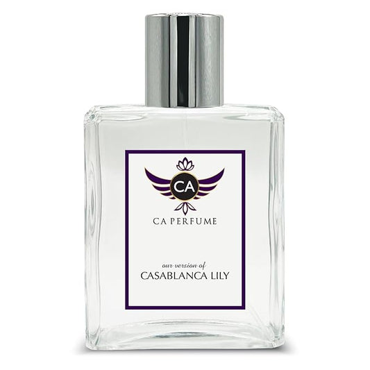 CA Perfume Impression of Casablanca Lily For Unisex Oriental Floral Fragrance Long Lasting Perfume Eau De Parfum 3.4 Fl Oz 100ml