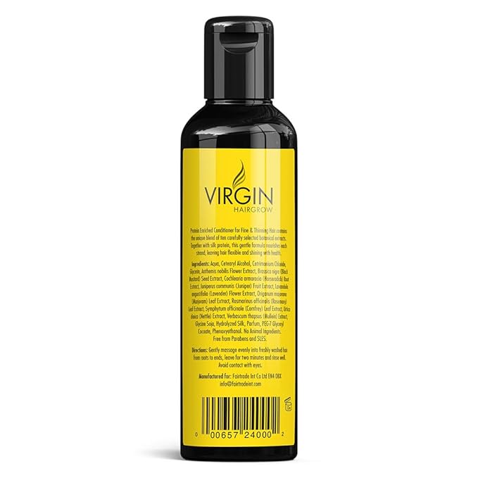 Virgin for Men Hair Loss Conditioner Stop Balding and Stimulates Hair Growth