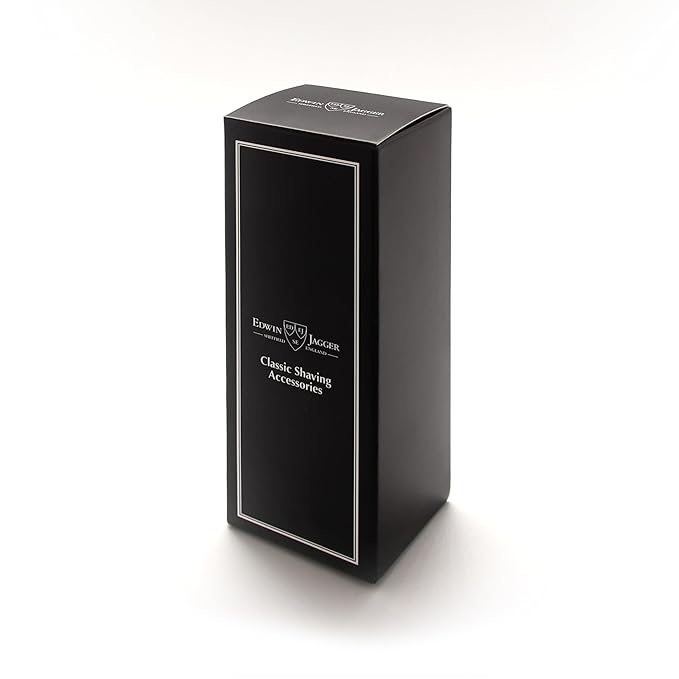 Edwin Jagger DE89Lbl Lined Detail Chrome Plated Double Edge Safety Razor by Edwin Jagger