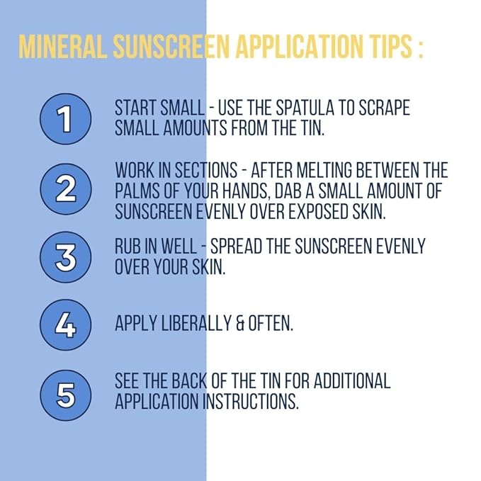 MacKenzie's SPF 40 Ocean Safe Sunscreen Tin - Mineral Based - Eco Friendly - Gifts for Fishermen - Gifts for Men - Applies Sheer