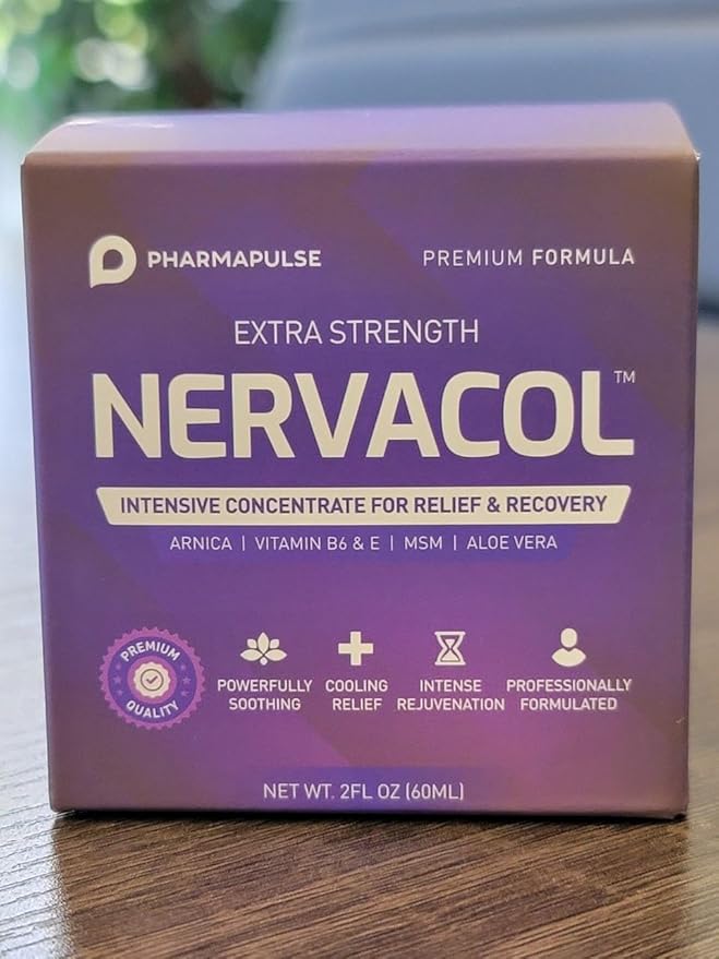 Pharmapulse Neuropathy Cream – Maximum Strength for Feet, Hands, Legs, Toes, Lower Back - Alpha Lipoic Acid, Arnica, Vitamin B6, Aloe Vera, MSM - Effective Soothing