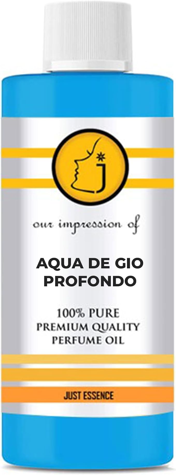 Aqua De Gio Profondo Fregrance Perfume Oil | Premium Quality Concentrated Fragrance | Pure Perfume & Cologne Oil for Personal Body Use | 4 Fl Oz