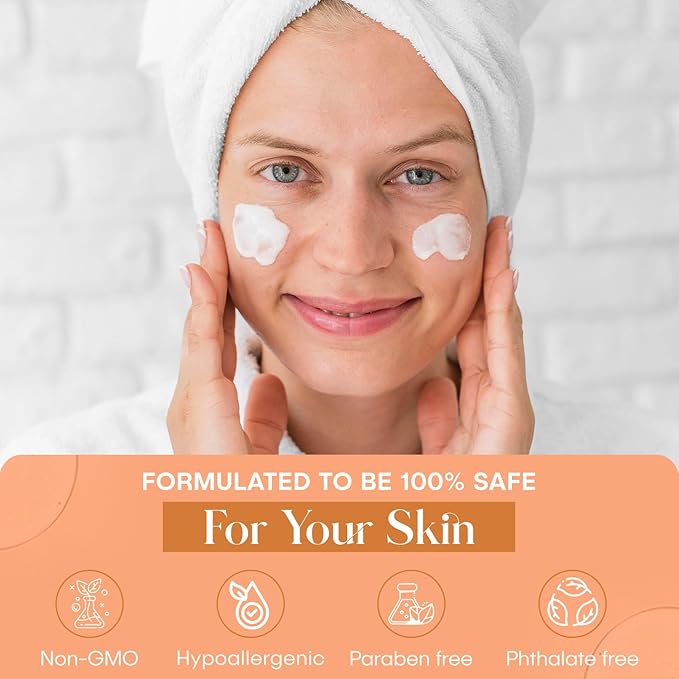 Collagen & Vitamin C Moisturizer - Brightens Skin, Reduces Fine Lines & Wrinkles - Anti-Aging, Dermatologist Tested, Clean Beauty, Korean Skin Care - 1.69 FL.OZ.