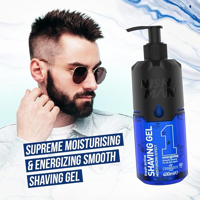 Nishman Shave Gel Energizing No1 400 ml