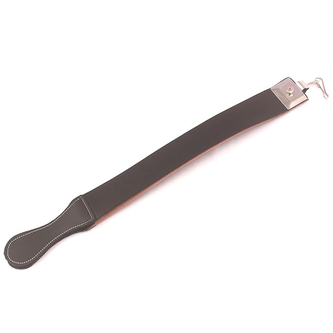 Straight Razor Strop Leather Sharpening Strap 20" Barber Strop