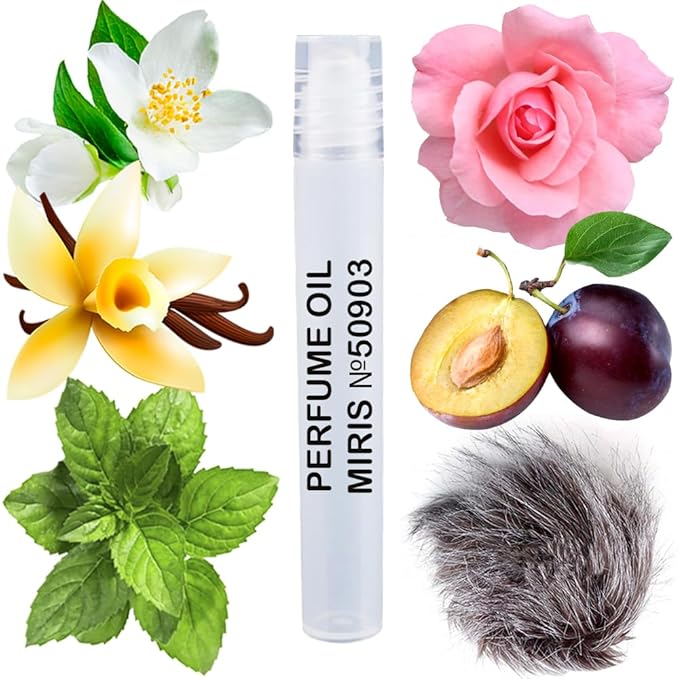 MIRIS No. 50903, Inspired by The One Gold, Long-Lasting Perfume Oil for Women Roll-On, Rollerball 0.34 Fl Oz / 10 ml
