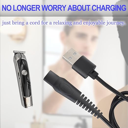 Cordro Charger Cable Compatible with Ufree/Brightup/VIKICON Beard Trimmer All-in-one Multifunctional Grooming kit Hair Clippers USB Cable