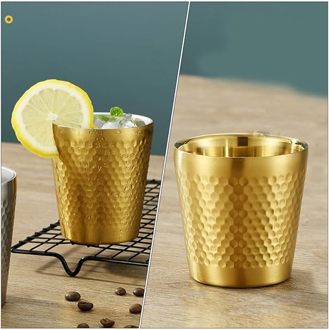 NOLITOY 304 Stainless Steel Shaving Soap Bowl for Men Bubble Foam Lathering Cup Gold Foaming Bowl for Daily Shaving