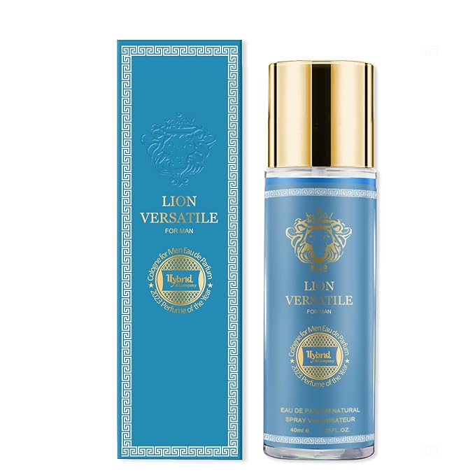 Hybrid & Company Masculine and Woody Scents Cologne Lion Versatile for Men Eau de Toilette Natural Spray Men's Perfume