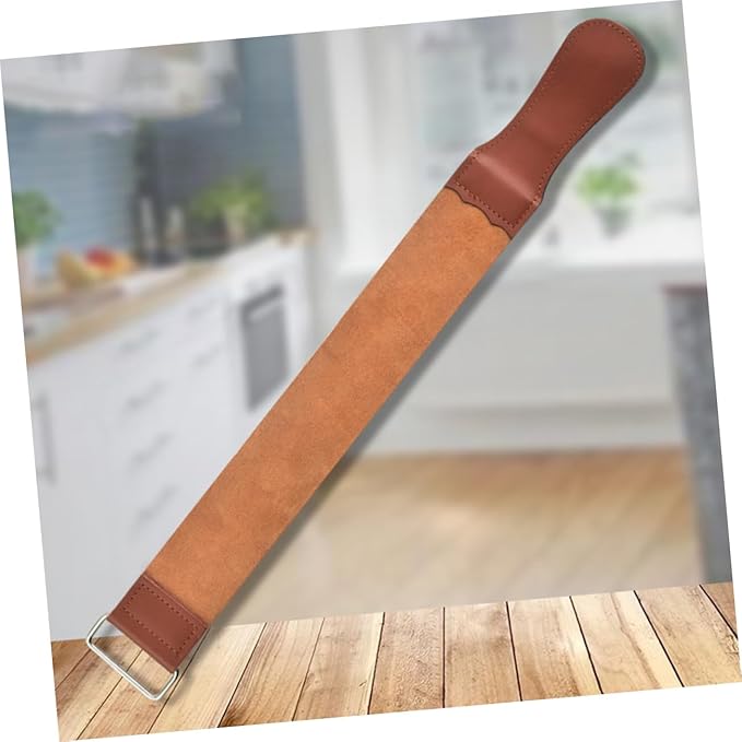 Strop Dual-sided Sharpening Tool for Home and Barber Use Convenient Hair Removal and Polishing Strap Leather Design for Edge Maintenance