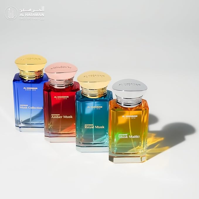 Al Haramain Musk Collection - Cologne for Men - Long Lasting Perfume for Men - Arabian Perfume for Men - Men's Cologne - Musk Perfume - 3.4 oz