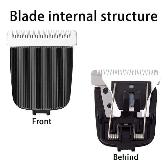 Replacement Blade for Manscaped Lawn Mower Electric Groin Hair Trimmer Blade, Hygienic Snap-In Replacement Clipper Blades,2Pack
