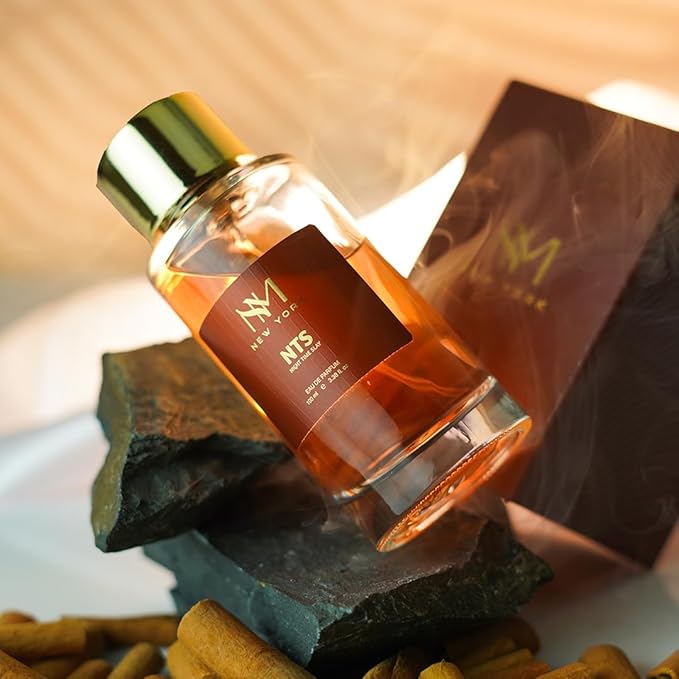 NOURISH MANTRA NM New York Night Time Slay Luxury Perfume For Men | Premium Long Lasting Fragrance Spray | With Aromatic Blend of Herbal & Woody Notes | Perfume For Men | 100 ml