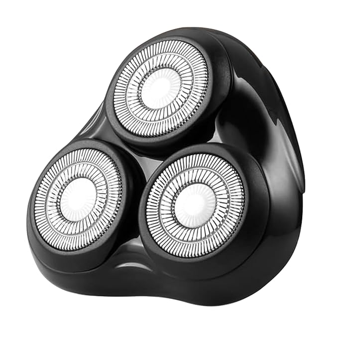Rotary Replacement Shaver Head,Compatible with Remington Shaver Series,forR3,R4,R5,R6,R7,R8,SP-3141 and SP-5161 Foils (Black-1 PC)
