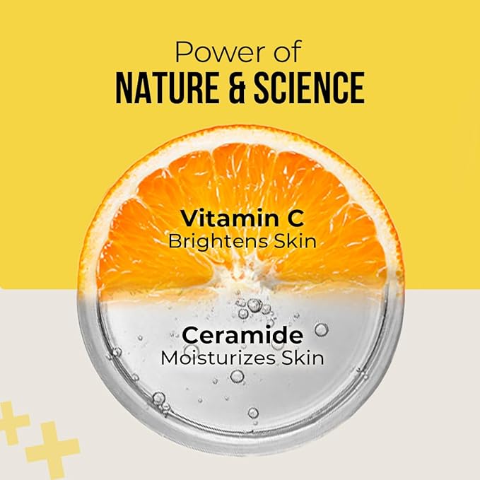 Dr. Sheth's Women & Men Ceramide & Vitamin C Sunscreen For All Skin Types Spf 50+ Pa+++ | For Deep Moisturization | Non-Greasy,Quick-Absorbing | 80G,Pack Of 1