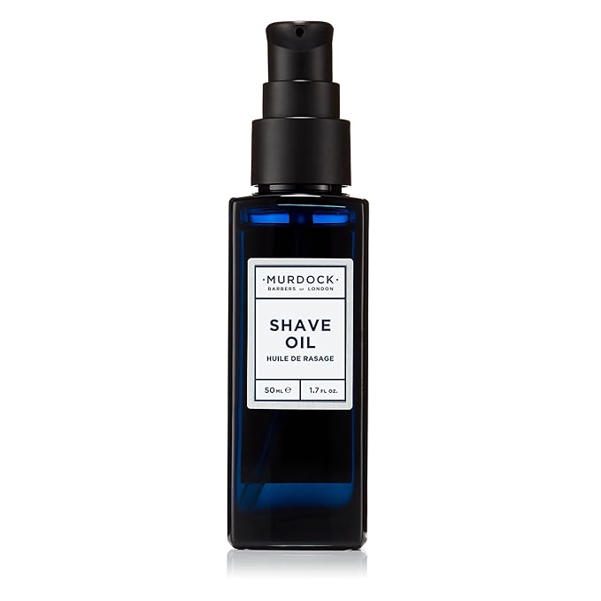 Murdock London Shave Oil | perfect solution for thick and strong stubble | Made in England | 50ml