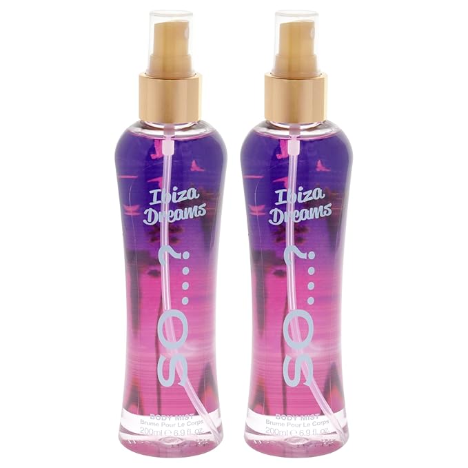 Ibiza Dreams Body Mist by So…? for Women - 6.9 oz Body Mist - Pack of 2