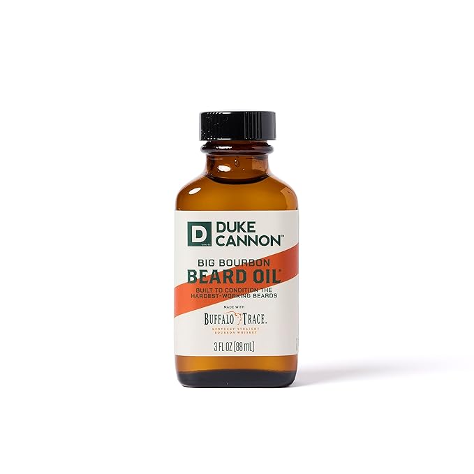 Duke Cannon Beard Oil for Men – 3oz | Beard Care & Grooming | Softens, Conditions & Promotes Healthy Beard